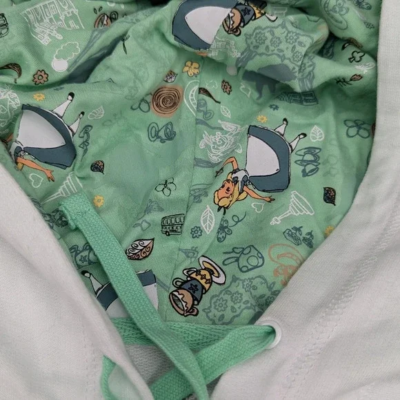 Disney Alice in Wonderland Zip Hoodie M - Picture 5 of 9